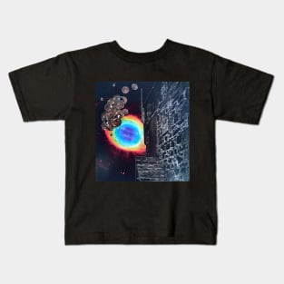 Door to Nowhere Collage Kids T-Shirt